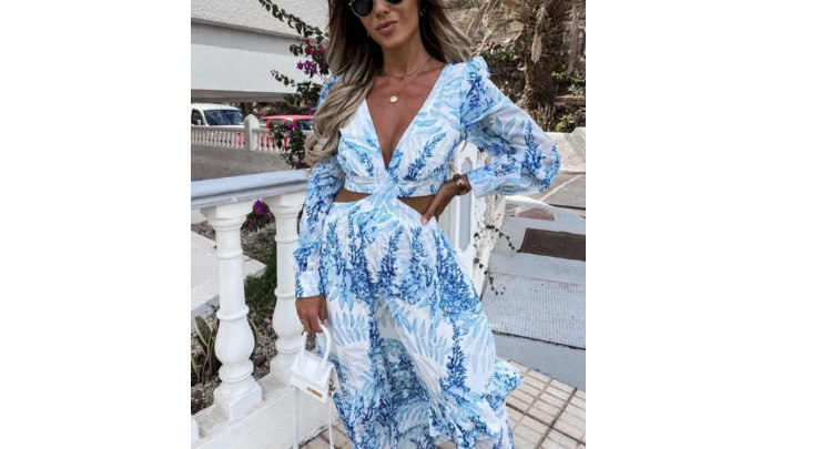 Breezy Beach Babe Maxi Dress